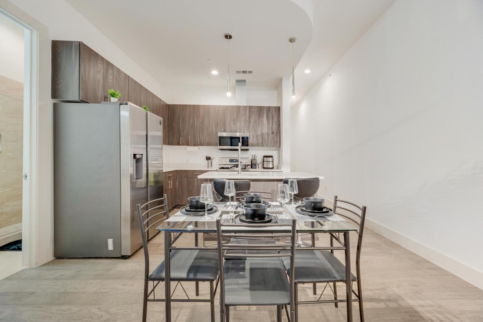 Snazzy Loft Style 2Br I Gym I Parking I Workspace Dallas Exterior foto
